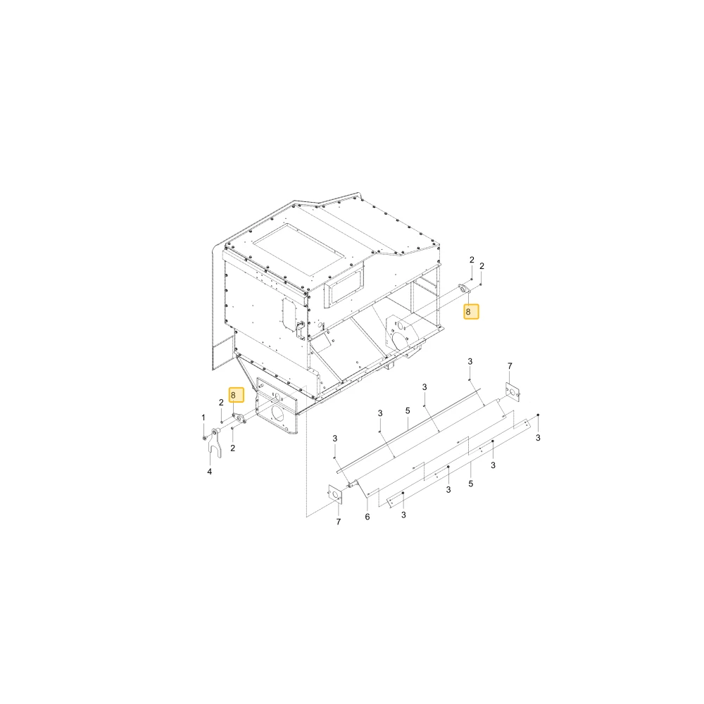 Uchwyt Shutter KIOTI C9170-23161