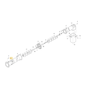 Korpus odciążnika 2 KIOTI C9170-31511