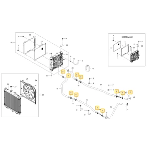 Obejma węża Stainless 50 KIOTI CE11-0011A