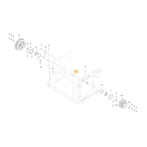 Wał licznika KIOTI CF13-0017A