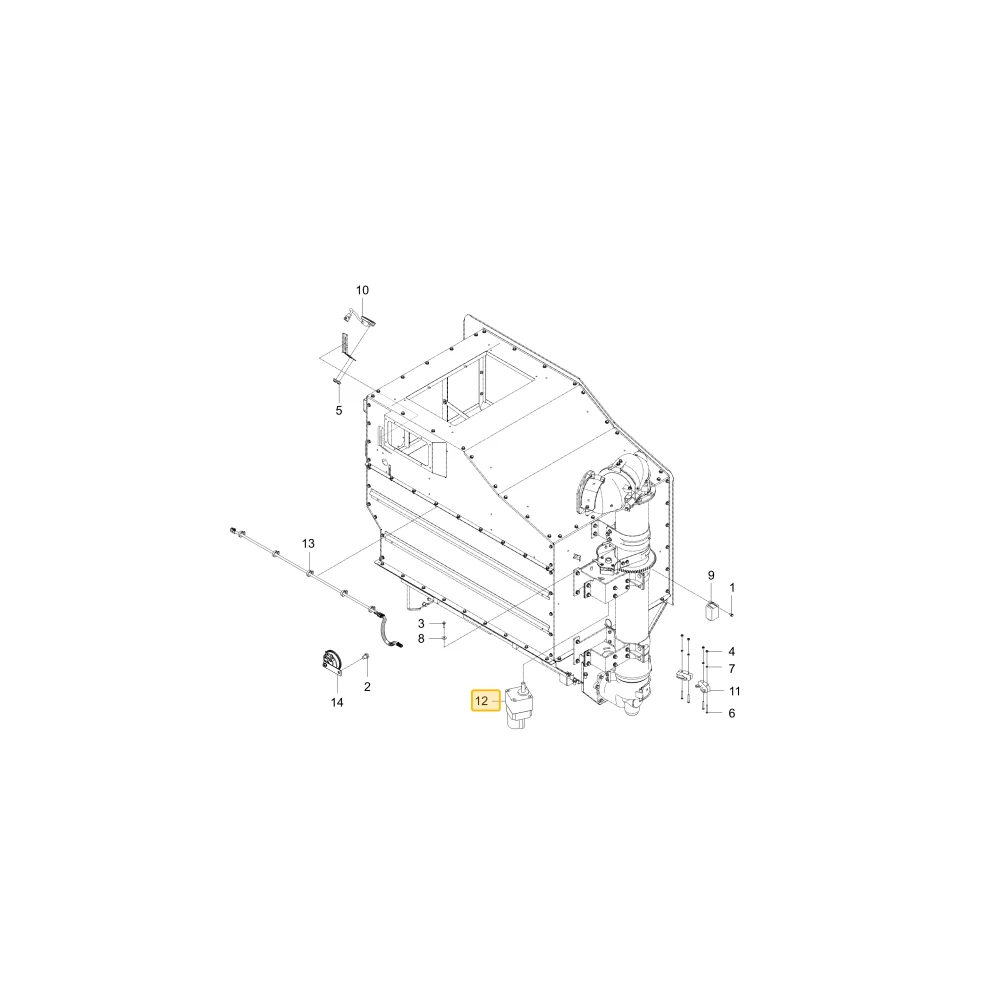 Silnik kierunku Auger KIOTI CF15-0026A