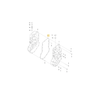 Obudowa uszczelnienia Tm KIOTI CF1A-0058A