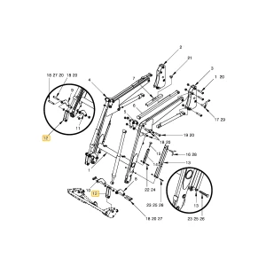 Łącznik KIOTI FTF40-53100