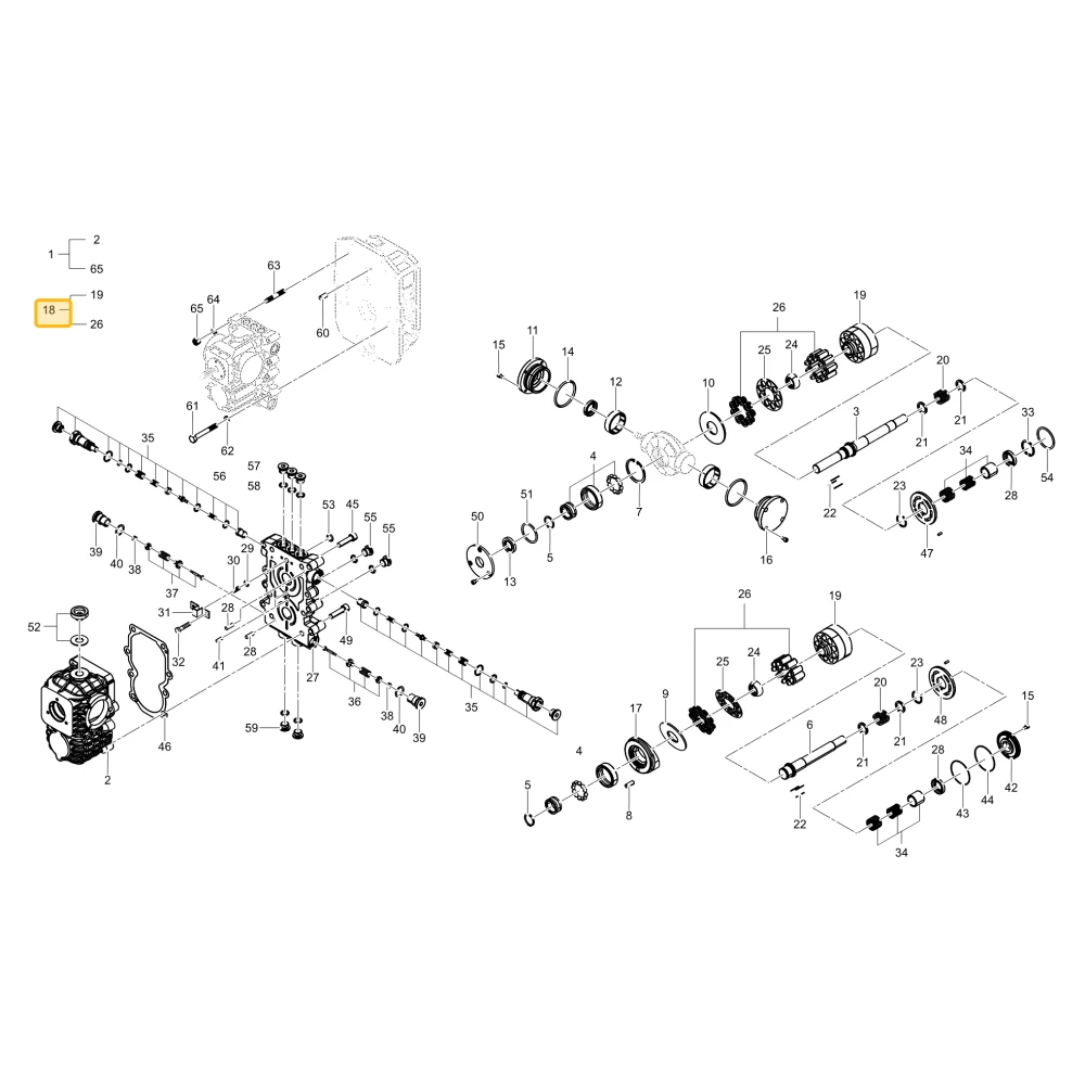 Blok cylindrów KIOTI H008-100