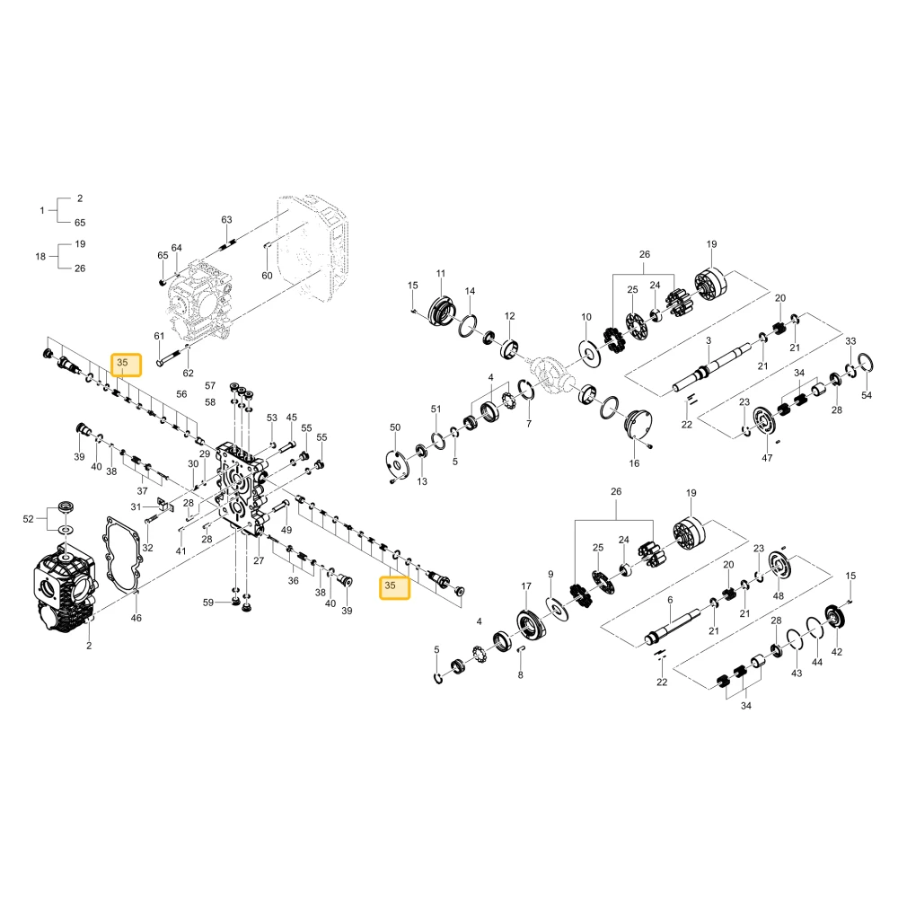 Neutralny zawór KIOTI H008-102