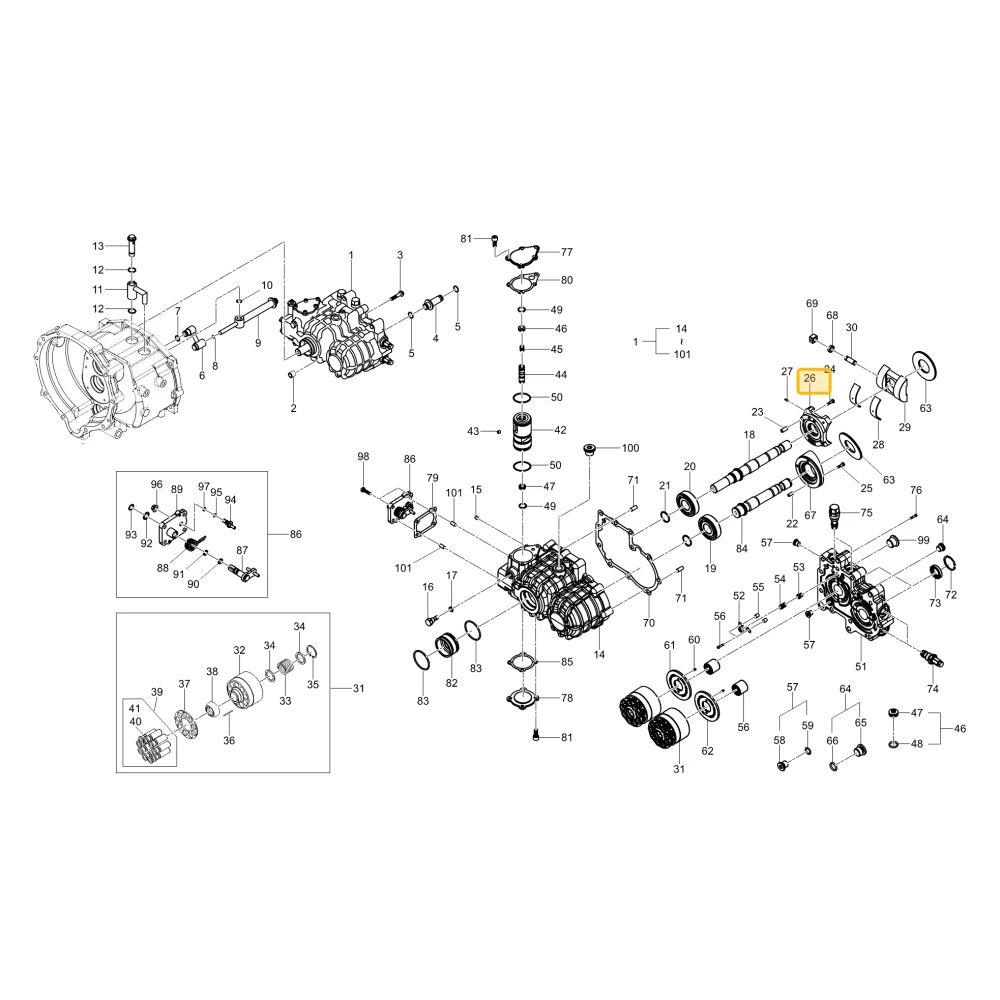 Prowadnica Swash KIOTI H017-508-B