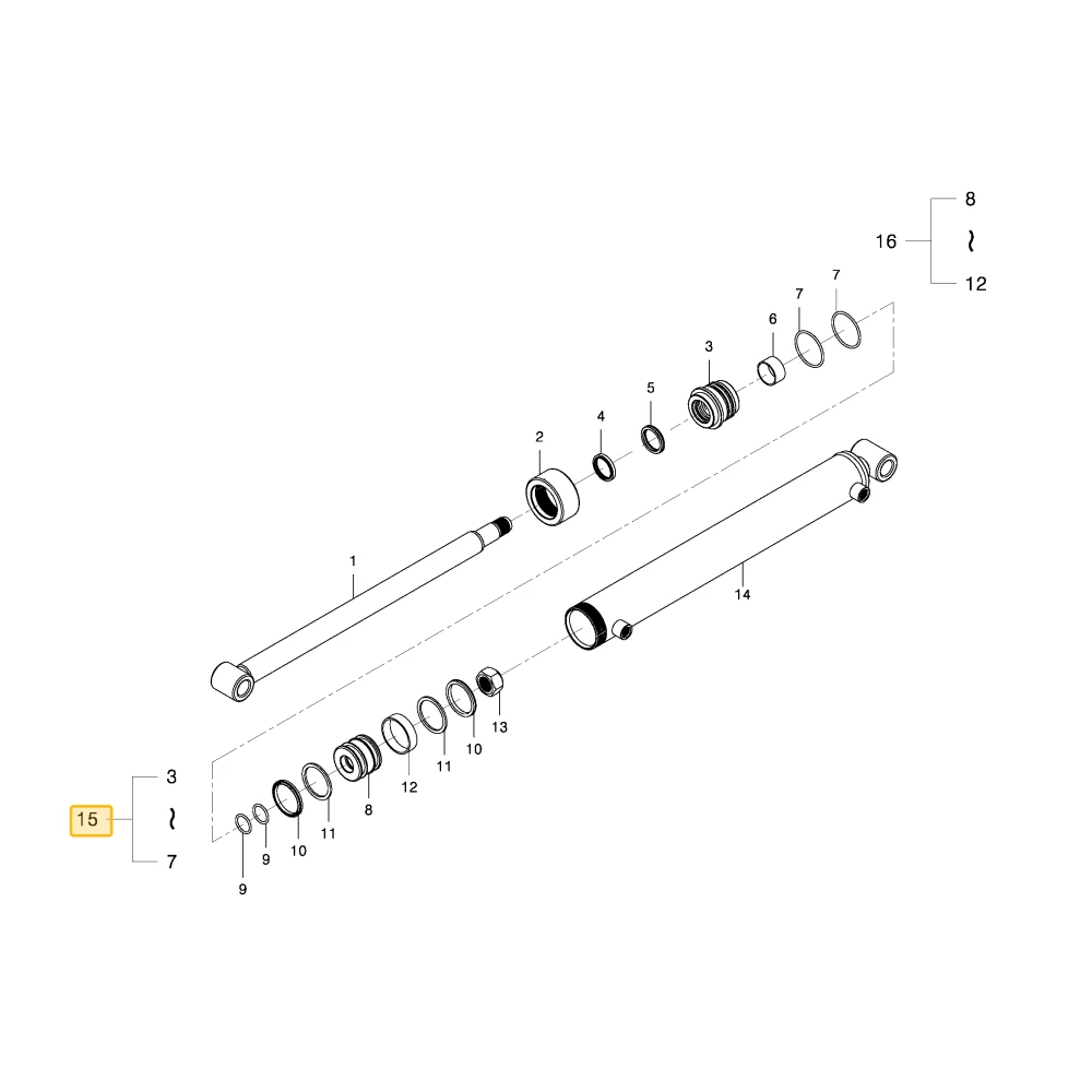 Głowica Sealkit KIOTI IA50-3055