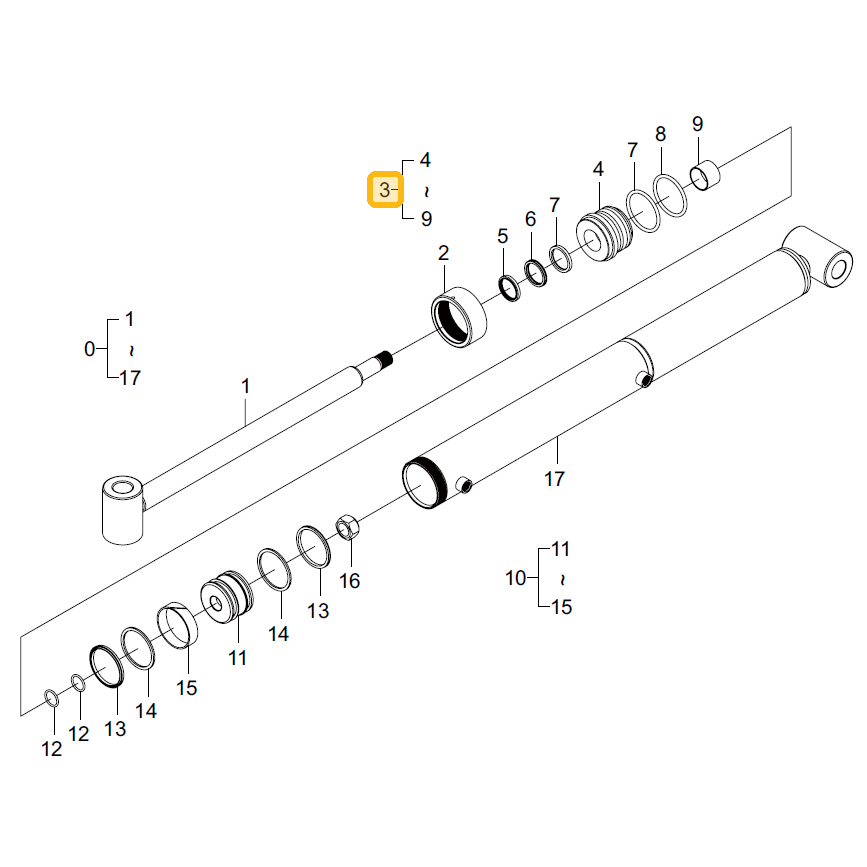 Głowica Sealkit KIOTI IA70-3565