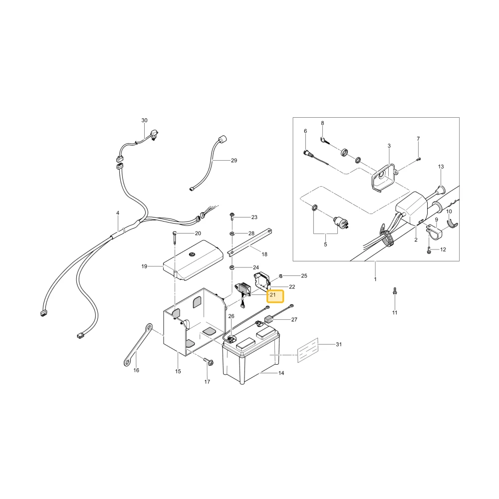 Regulator KIOTI K9110-70411