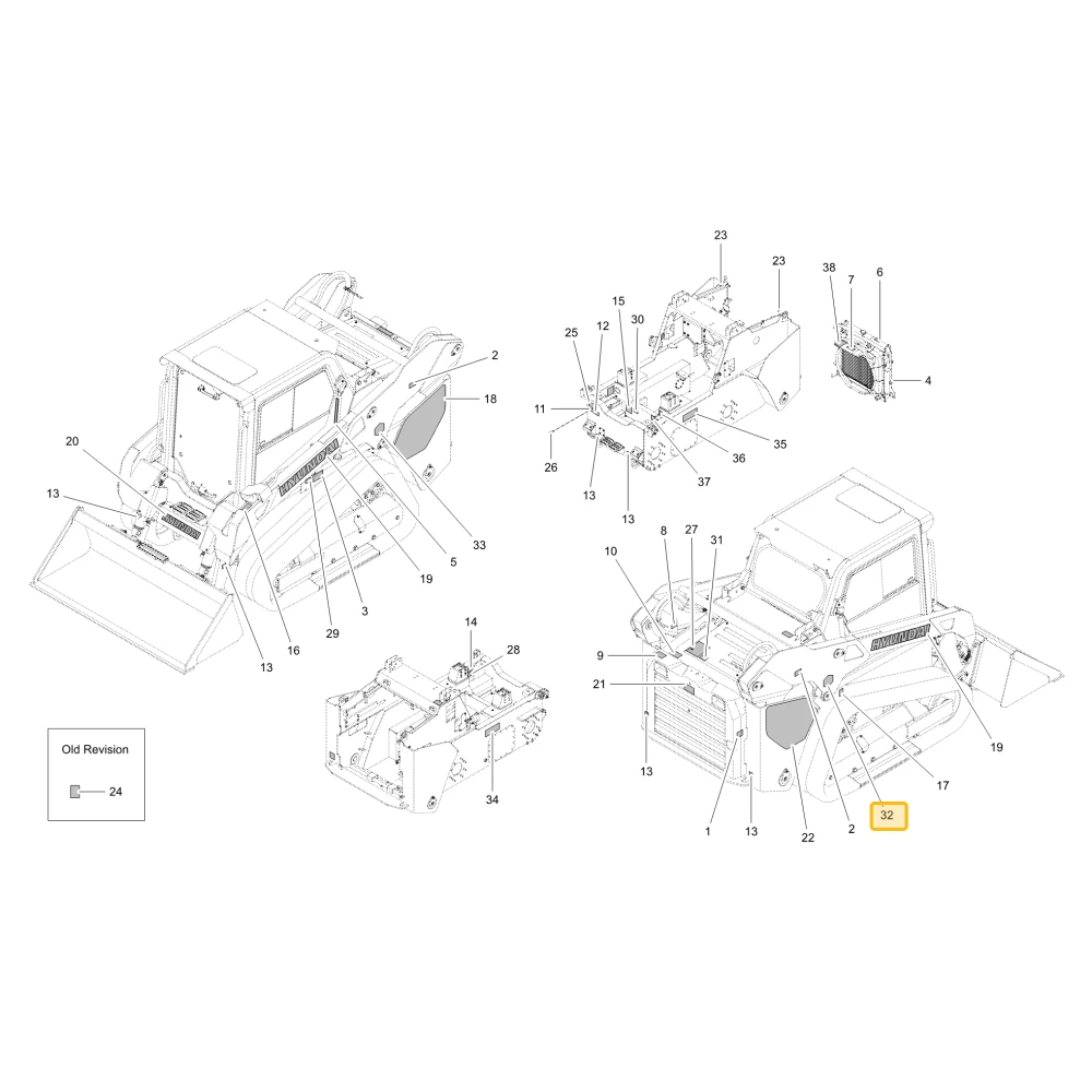 Naklejka Ridecontrol KIOTI LF14-1553A