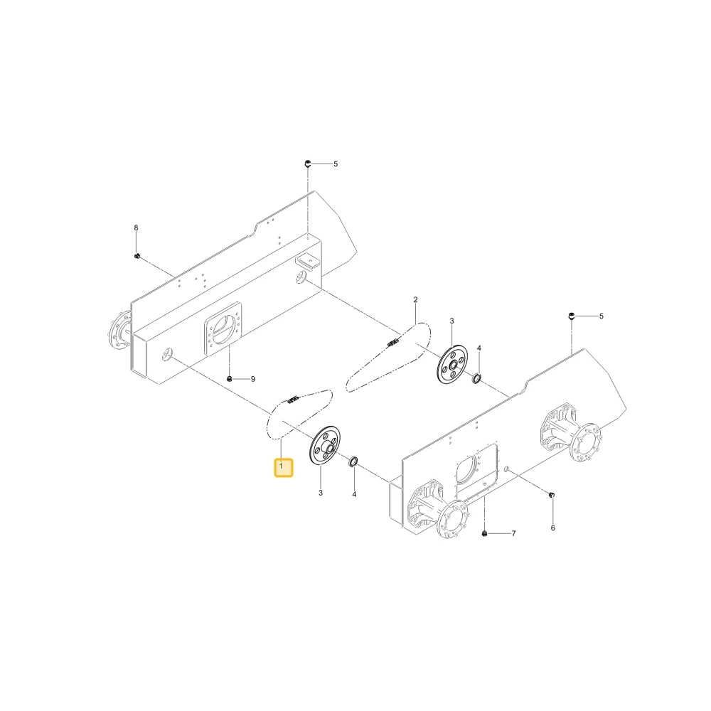Łańcuch napędowy 52 KIOTI LF15-0050A