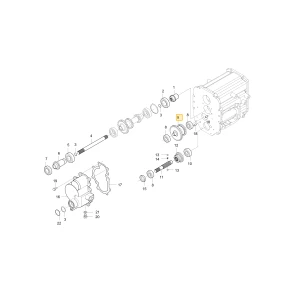 Koło zębate 28 38 KIOTI T2350-44181