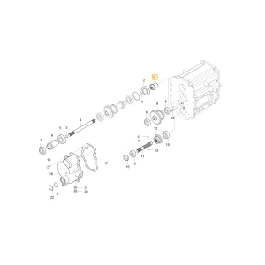Sprzęgło napędowe 4WD KIOTI T2350-44591