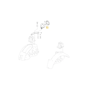 Lampa robocza KIOTI T2350-46611