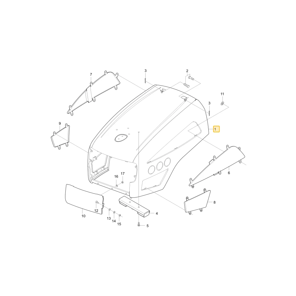 Maska KIOTI T2350-50704EDWE