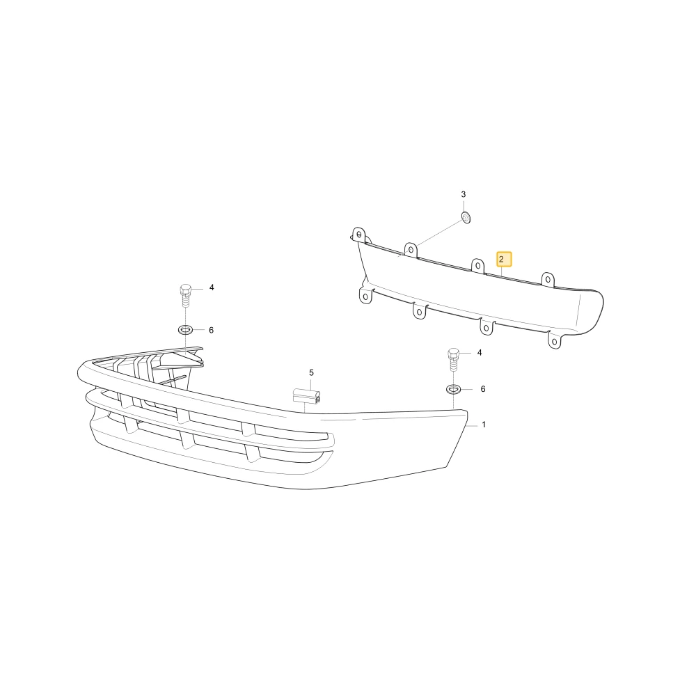 Przedni grill KIOTI T2350-50811