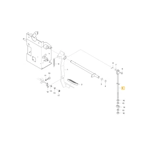 Drążek sprzęgła KIOTI T2350-55522