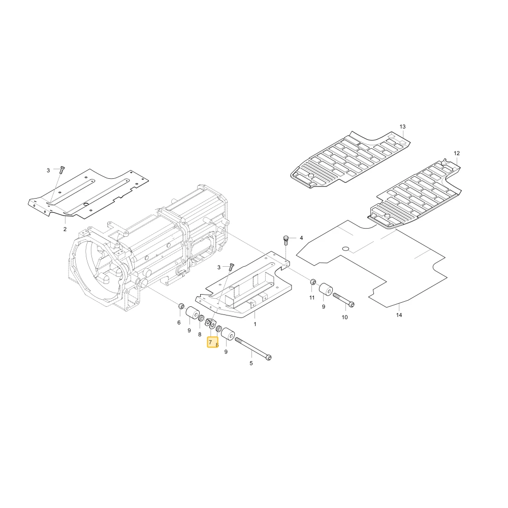Wspornik KIOTI T2350-70161