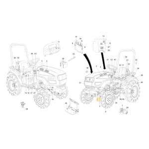 Naklejka Manufacturing KIOTI T2351-52026