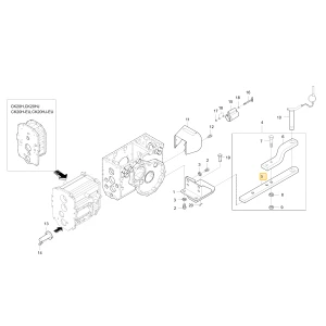 Belka Draw KIOTI T2351-78291BB