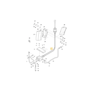 Zawór joysticka KIOTI T2351-90201