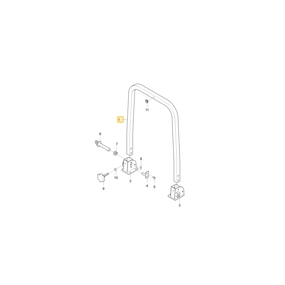 ROPS KIOTI T2355-97116BB
