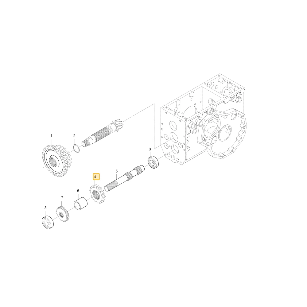Koło zębate 36 KIOTI T2360-23631