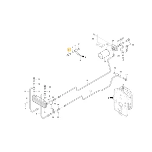 Śruba złącza KIOTI T2360-37081