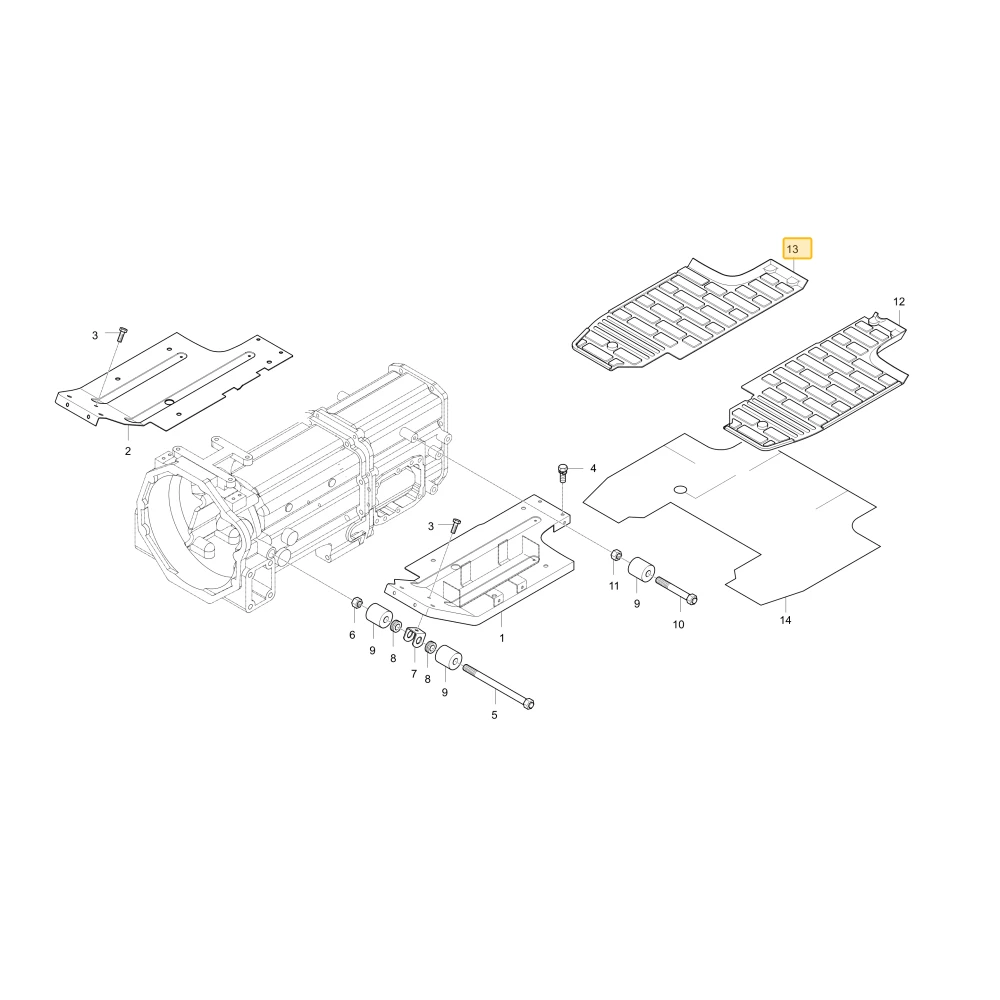 Mata prawego stopnia KIOTI T2360-70243
