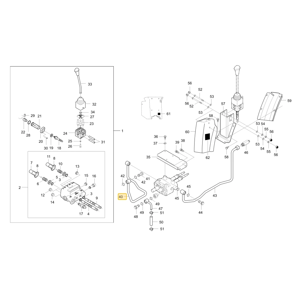 Rurka P1 HYD. KIOTI T2368-37081BB