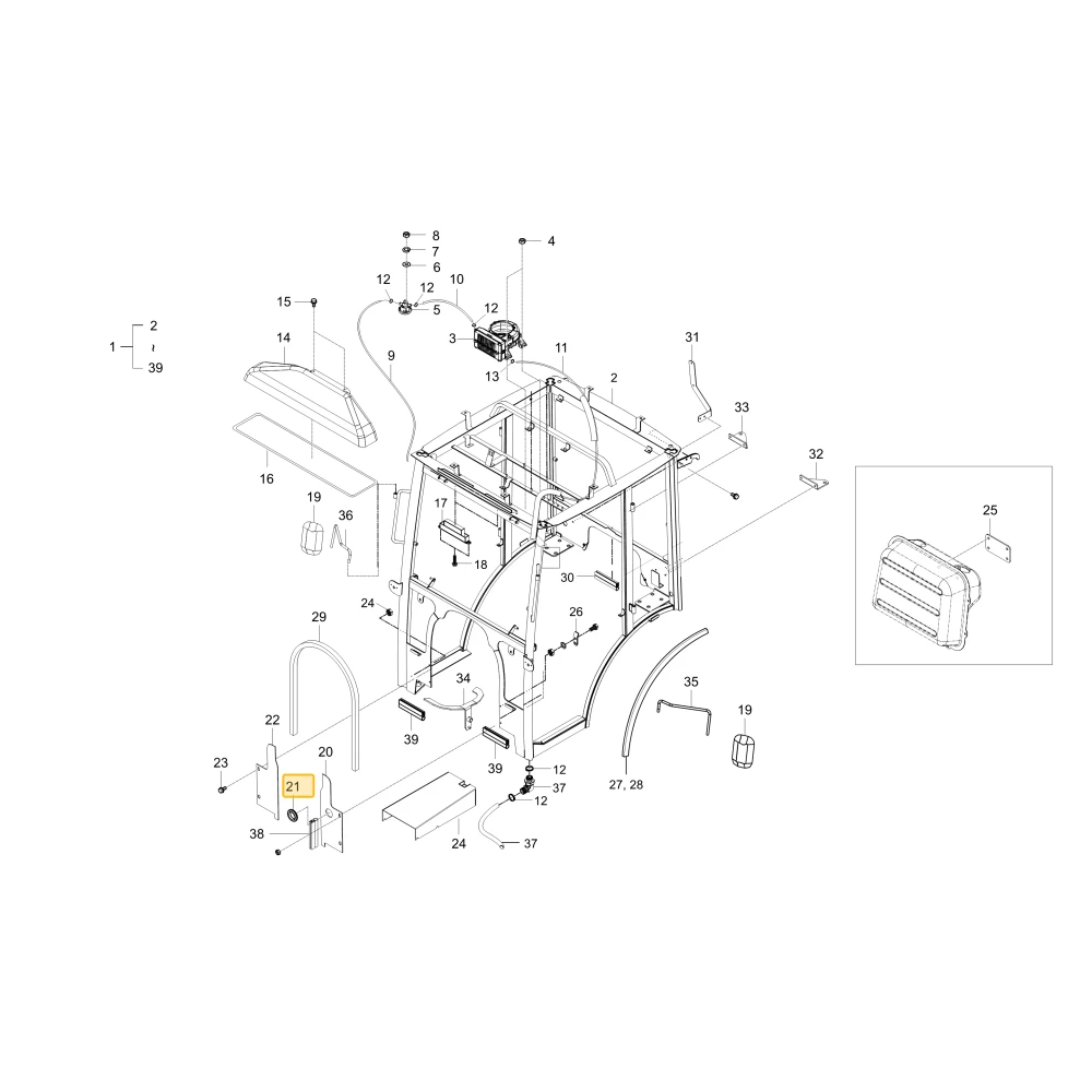 GROMMET KIOTI T2391-85181