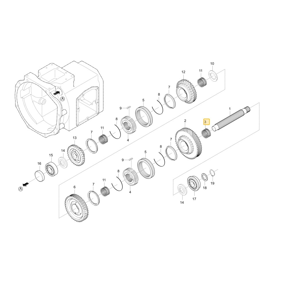 Wewnętrzny pierścień KIOTI T2440-21662