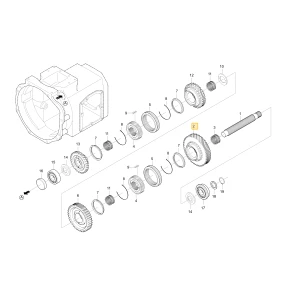 Koło zębate 51 KIOTI T2440-21712