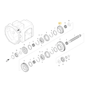 Koło zębate 34 KIOTI T2440-21732
