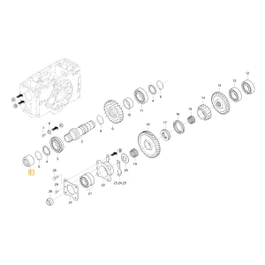 COUPLING KIOTI T2440-21871