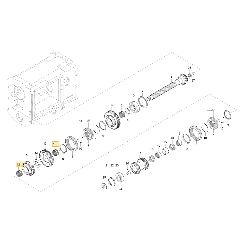 Wewnętrzny pierścień KIOTI T2440-21901