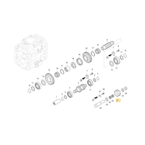 Koło zębate 21 KIOTI T2440-22722
