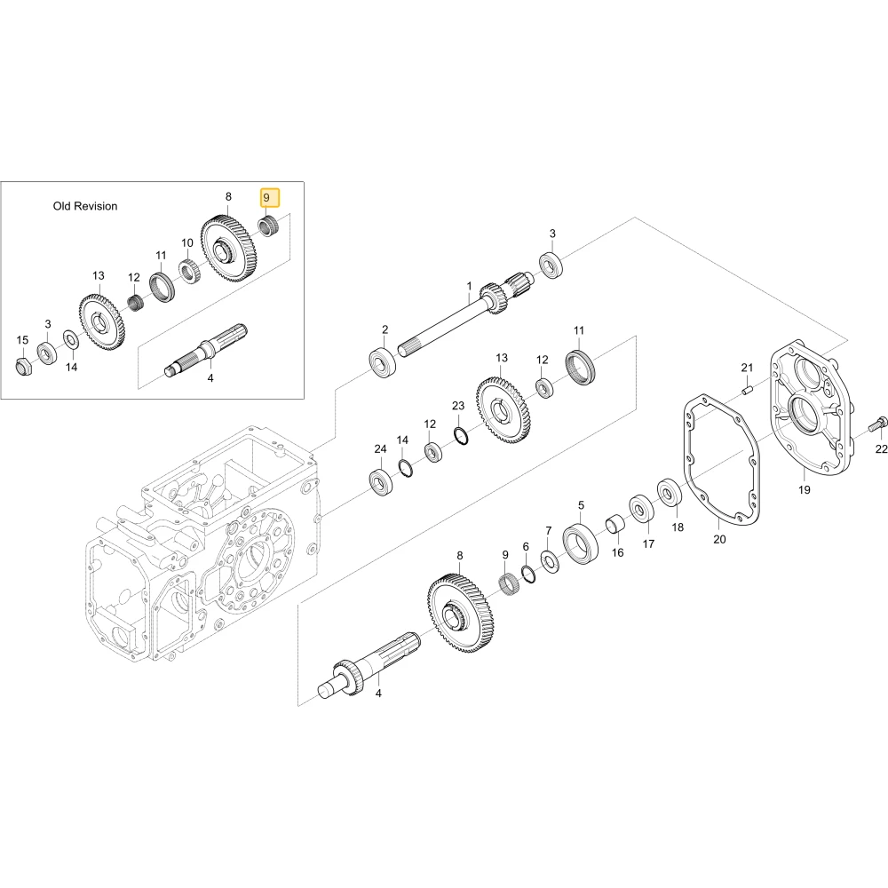 Wewnętrzny pierścień KIOTI T2440-25131