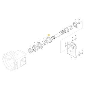 Koło zębate 21 KIOTI T2445-21631
