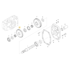 Koło zębate 42 KIOTI T2445-25161