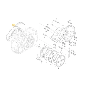Obudowa prawego hamulca KIOTI T2445-28157