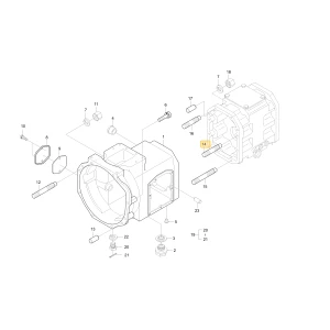 Śruba szpilka KIOTI T2540-14241