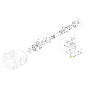 Obudowa łożyska KIOTI T2545-21601