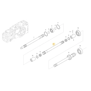 Wał napędowy WOM 1 KIOTI T2545-25281