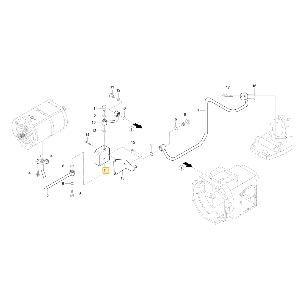 Hydrauliczny bezpieczeństwa KIOTI T2546-38302