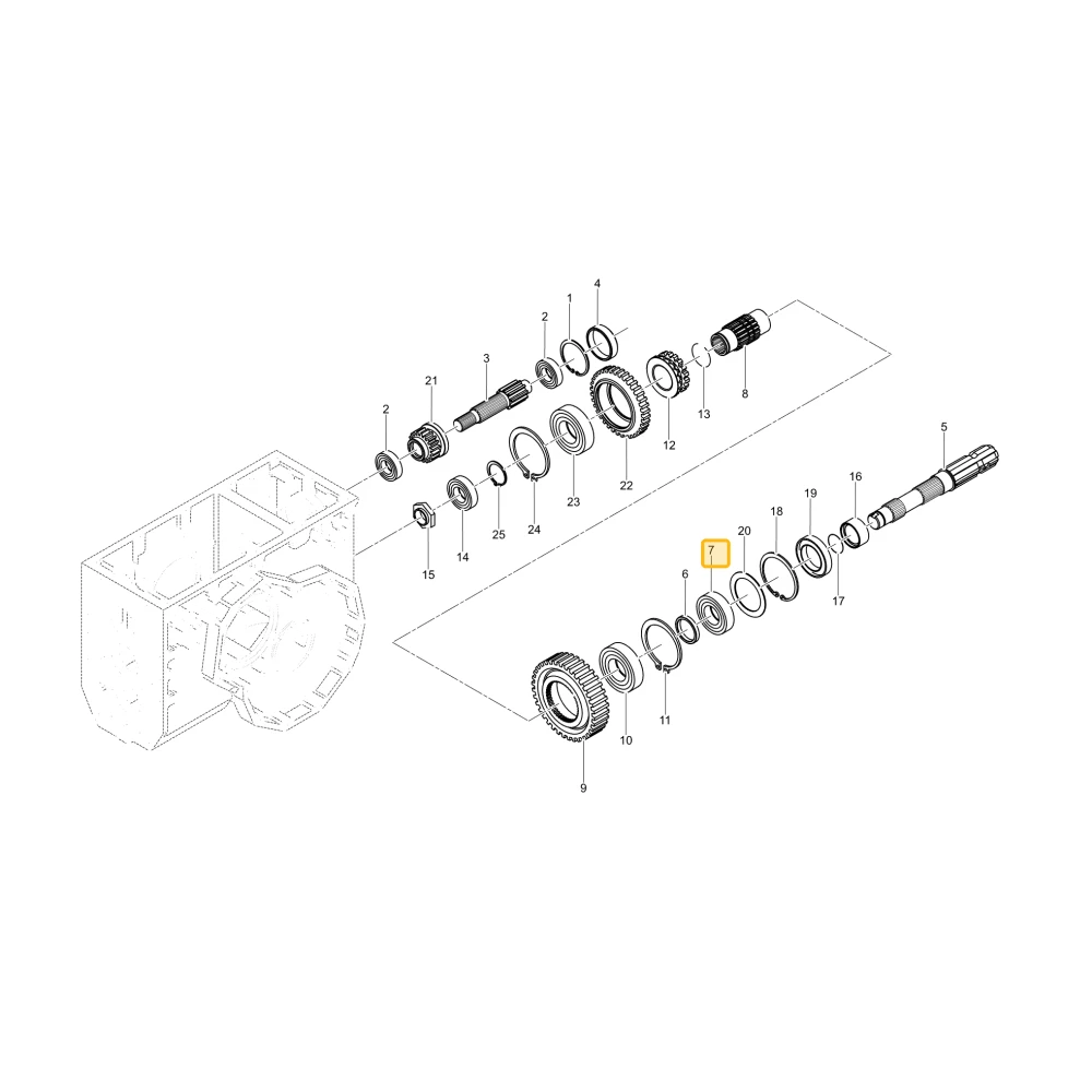Łożysko kulkowe KIOTI T2555-06206