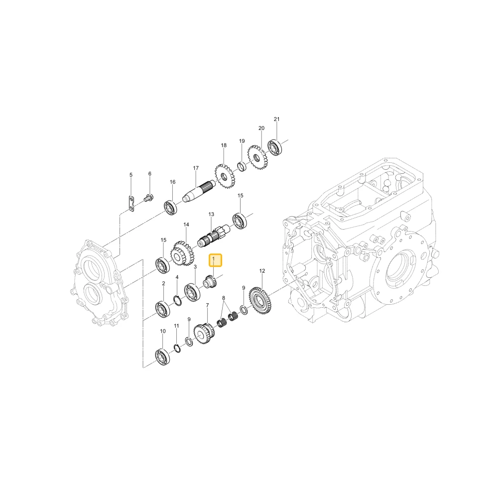 Koło zębate KIOTI T2555-22211