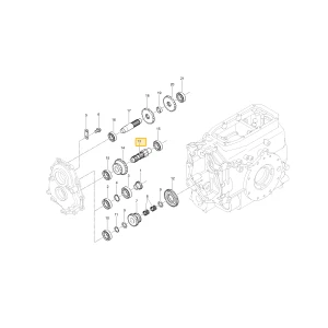 Wał licznika KIOTI T2555-22311