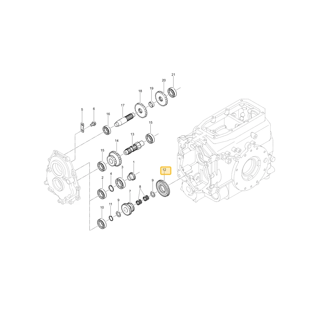 Koło zębate KIOTI T2555-22321