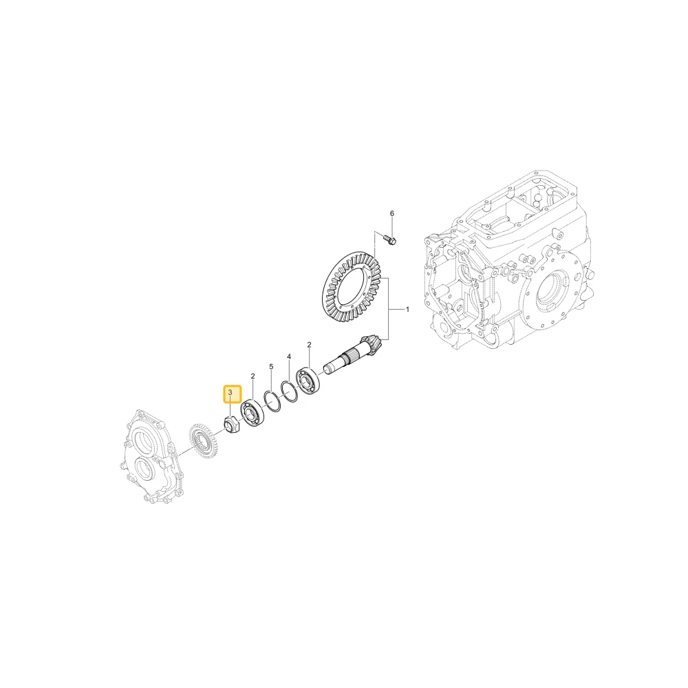 Nakrętka KIOTI T2555-22331